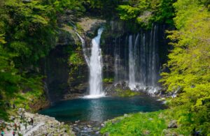 World Heritage Shiraito Falls