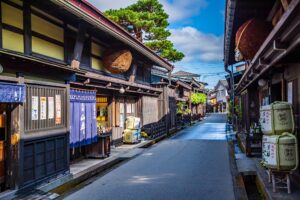 Historic streets of Hida Takayama