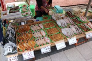 Wajima morning market