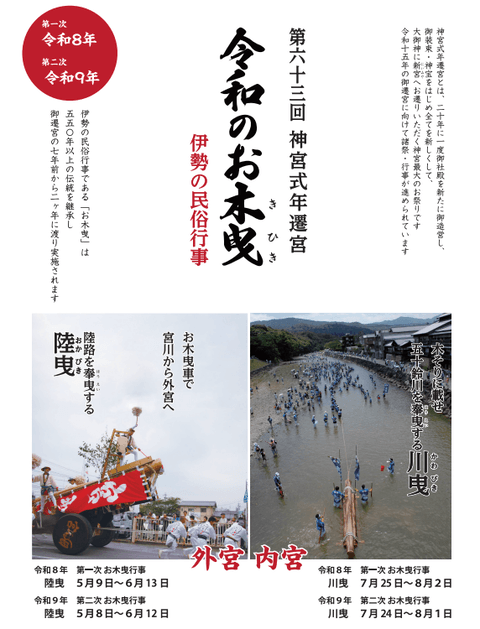 Reiwa no Okihiki Takes Place in Ise City, Mie: A Traditional Event with More Than 550 Years of History