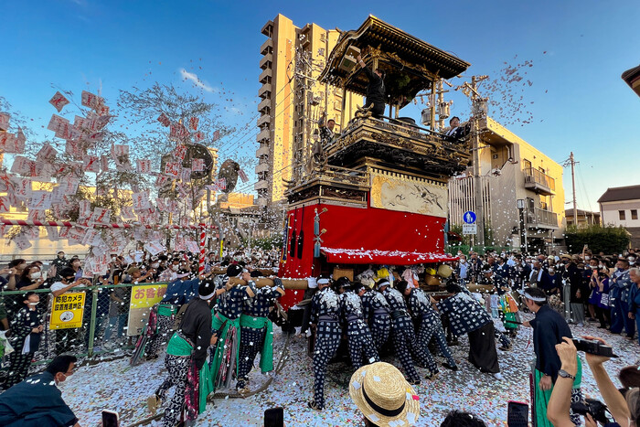 Owari Yokosuka Festival Takes Place in Tokai City, Aichi: A 300-Year-Old Autumn Festival Known for Dynamic Dashi Float Turns